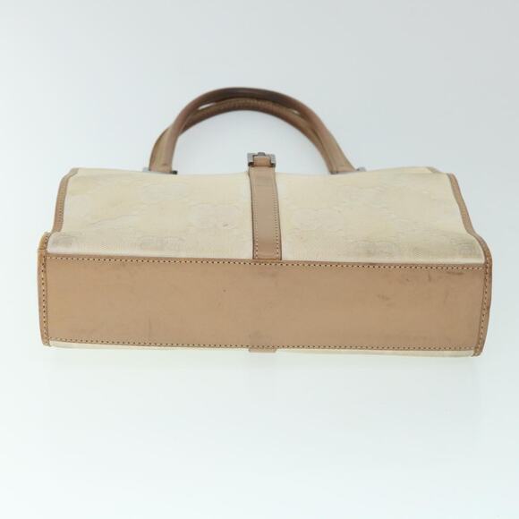 GUCCI GG Canvas Jackie Hand Bag Beige Brown - Picture 9 of 12